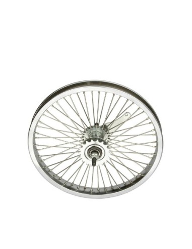 16 Steel Coaster Wheel 52 Spoke 14g UCP 3/8...